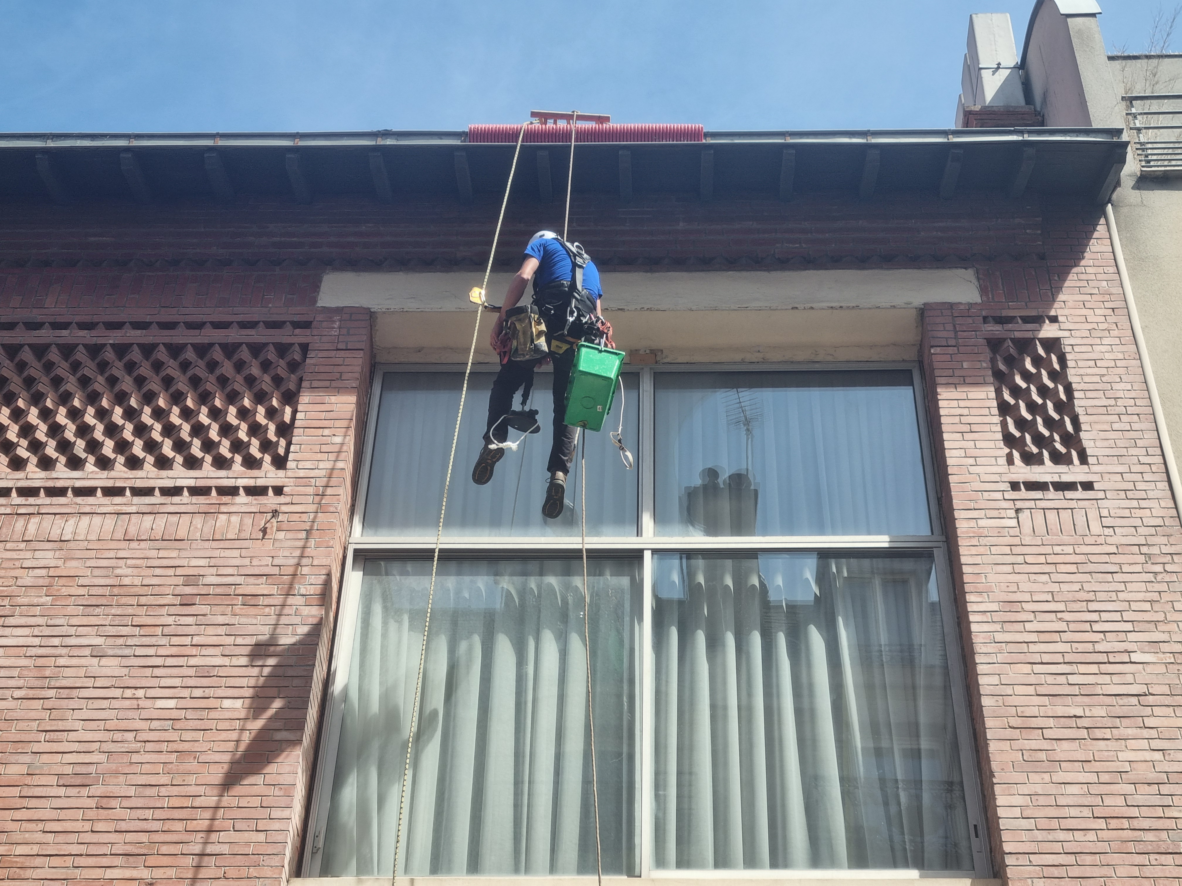 Travaux sur cordes